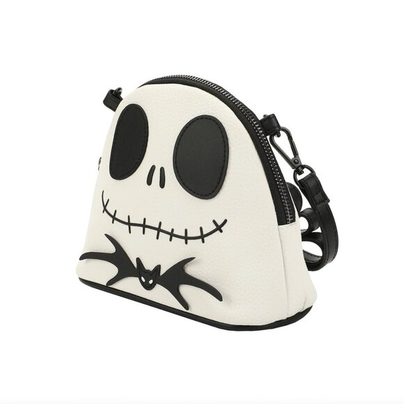 Nightmare Before Christmas Jack Skellington Crossbody Purse with Keychain - Picture 5 of 10